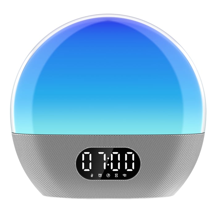 WiiM Wake-up light med väckarklocka | Hem & fritid - Klockor & räkneverk - Väckarklockor | GameStuff