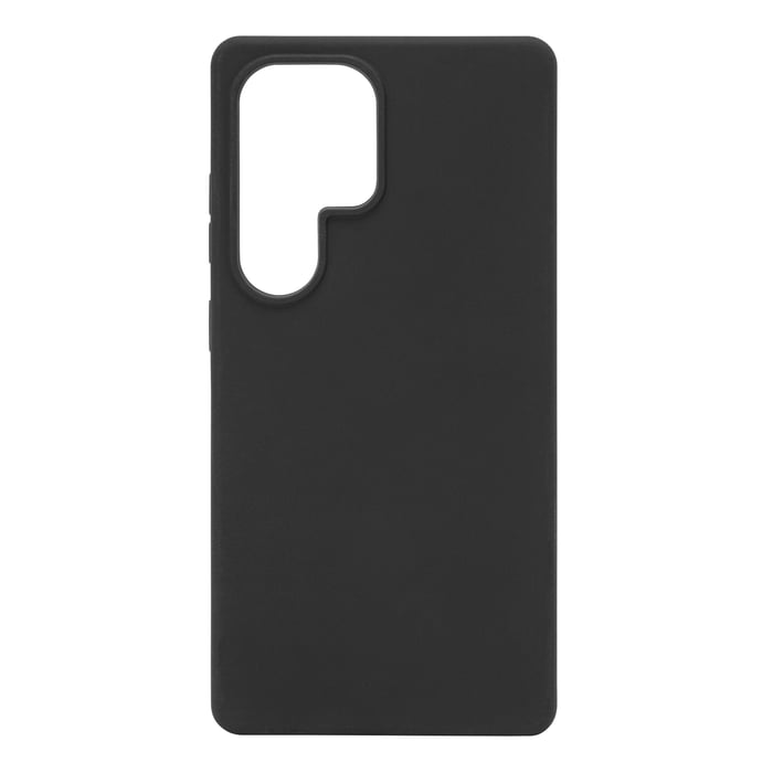 Linocell Rubber Case för Galaxy S25 Ultra Svart