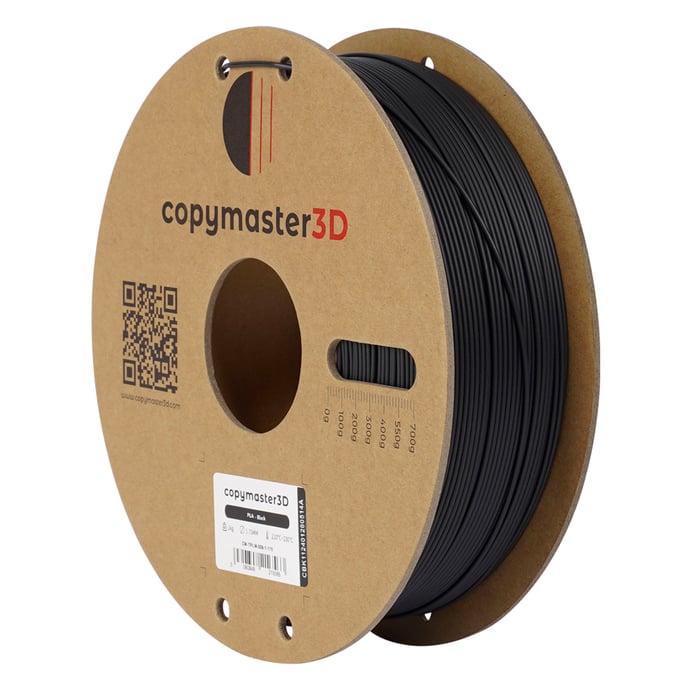 Copymaster3D PLA-filament för 3D-skrivare 1,75 mm Svart | El & verktyg - 3D-skrivare - Filament | GameStuff