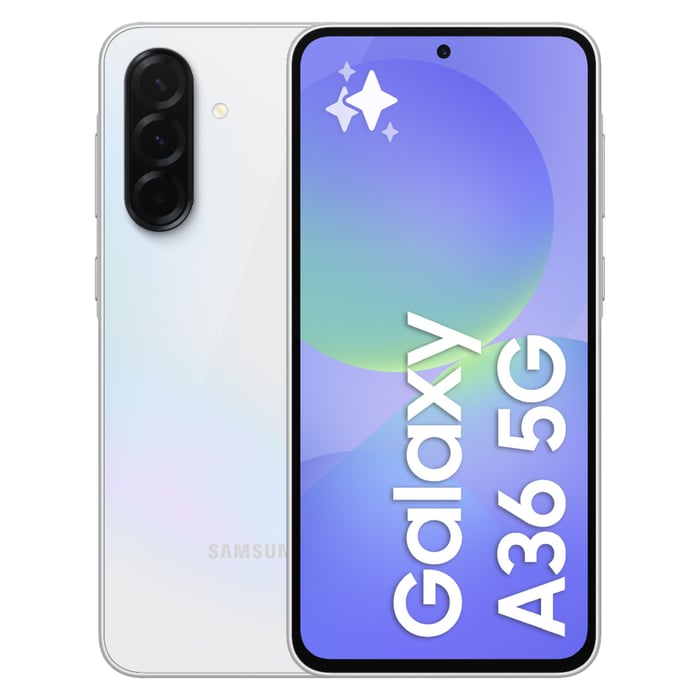 Samsung Galaxy A36 5G 128 GB Hvit