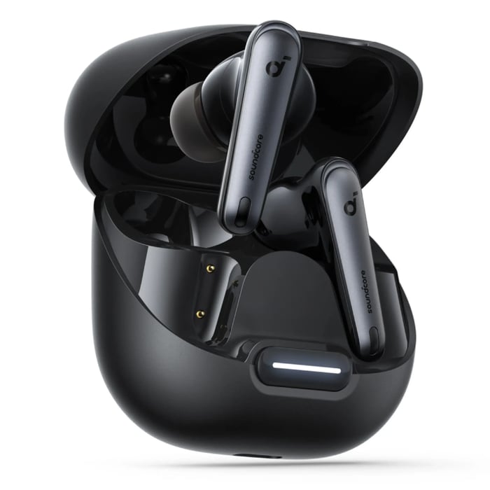 Soundcore Liberty 4 NC trådlösa hörlurar med brusreducering Velvet Black