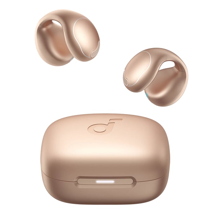 Soundcore C40i Desert-Bronze clip-on hörlurar
