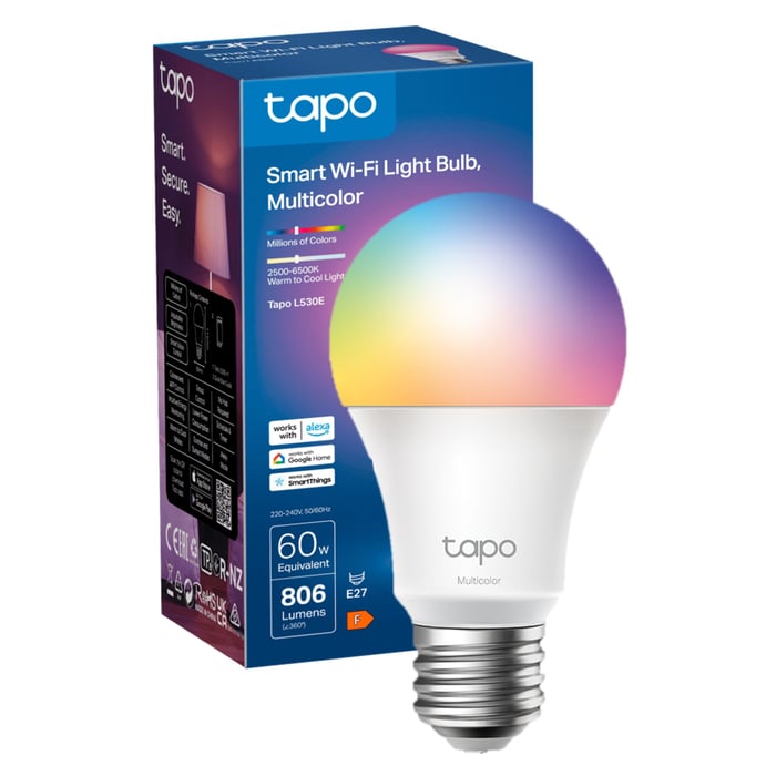 TP-Link Tapo Smart RGB LED-lampa E27