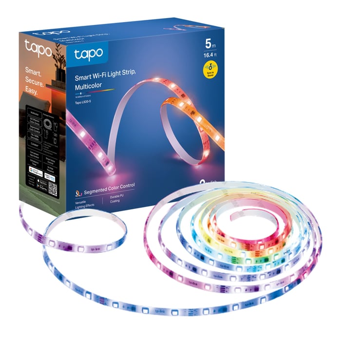TP-link Tapo L920-5 Smart Light Strip RGB 5 m | Belysning & lampor - LED-lister - LED-lister inomhus | GameStuff