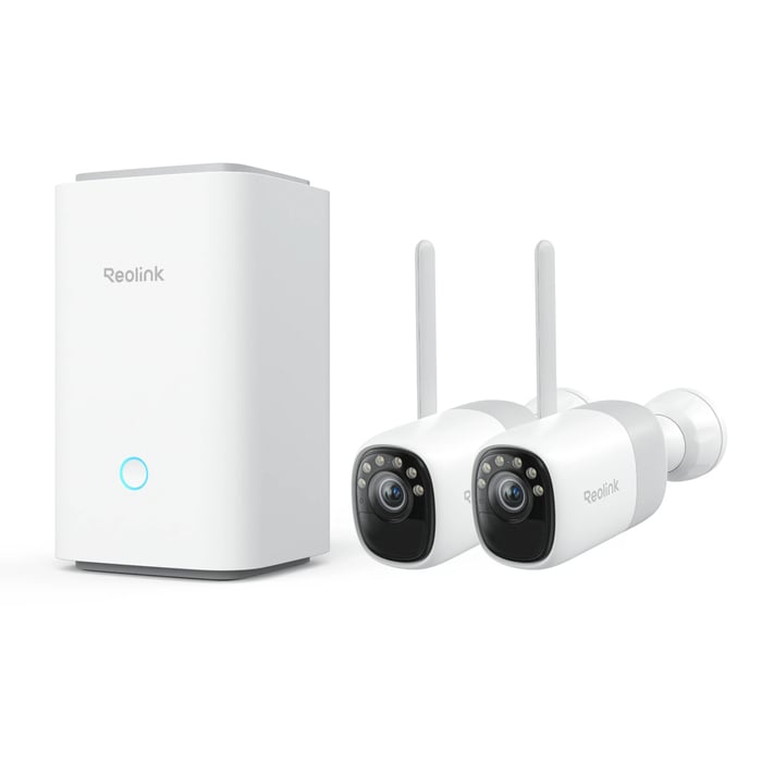 Home Hub med 2x Altas 2K-kameror