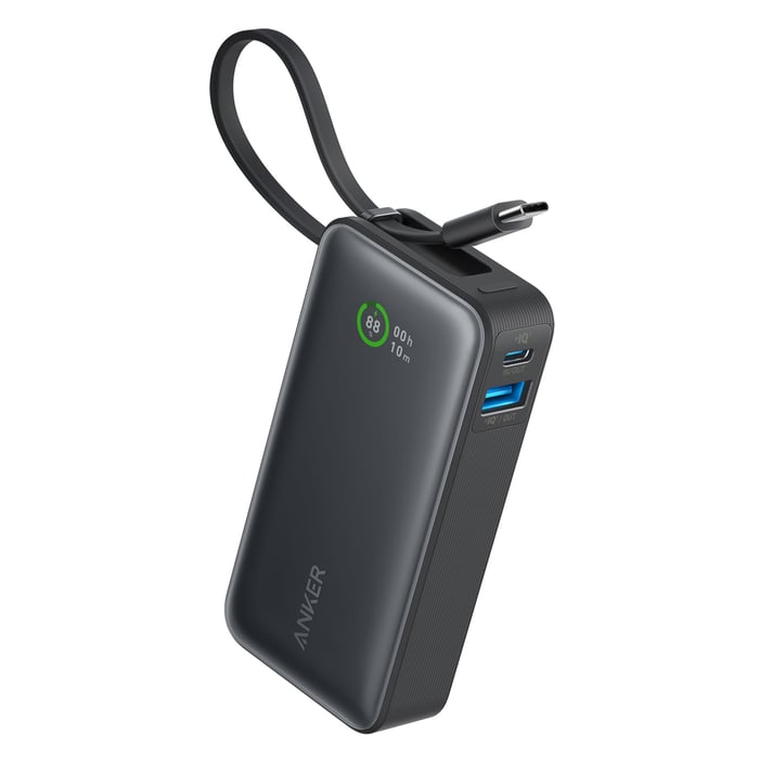 Anker Nano powerbank 30 W 10000 mAh Svart