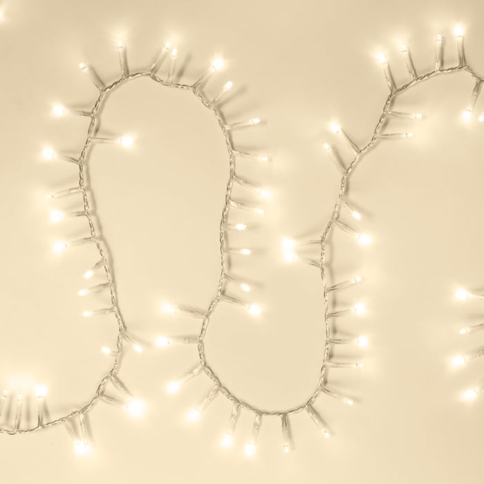 Ljusslinga 700 LED 14 m (klar)