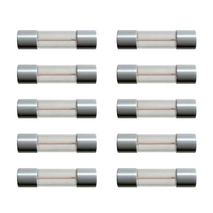 Glasrörssäkring 5x20 mm 315 mA Trög (T) 10-pack