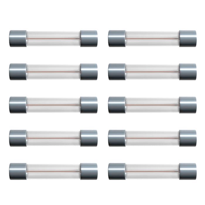 Glasrörssäkring 6x32 mm 10 A Trög (T) 10-pack