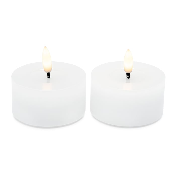 Värmeljus LED stora 2-pack