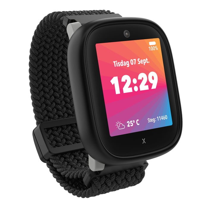 Xplora X6Play (Gen. 2) GPS-klocka med telefon för barn Svart