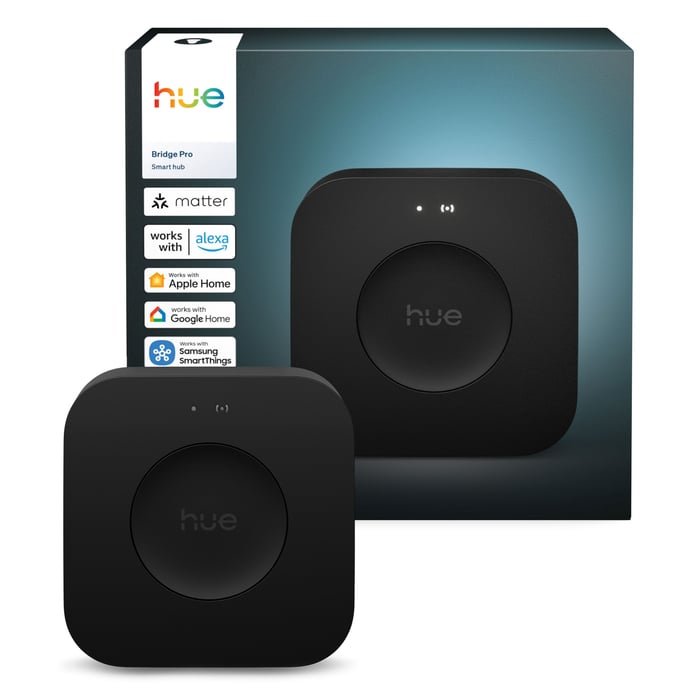 Philips Hue Bridge Pro Brygga | Belysning & lampor - Smart belysning - Philips Hue - Philips Hue tillbehör | GameStuff