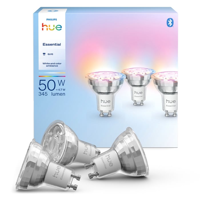 Philips Hue Essential Smart LED-lampa GU10 345 lm | Belysning & lampor - Ljuskällor - GU10-lampor | GameStuff