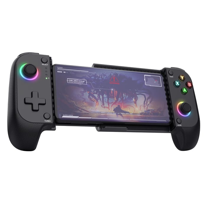 GXTrust GXT 735 Mylox trådlös mobil handkontroll Svart | TV-spel & gaming - Handkontroller - Handkontroller till mobilen | GameStuff