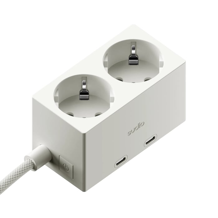 Sudio Brick grenuttak med GaN-lading 30 W Hvit