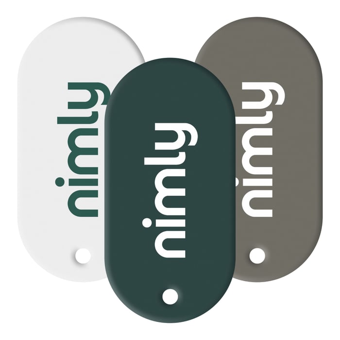 Nimly RFID-brikker til elektronisk dørlås 3-pk.