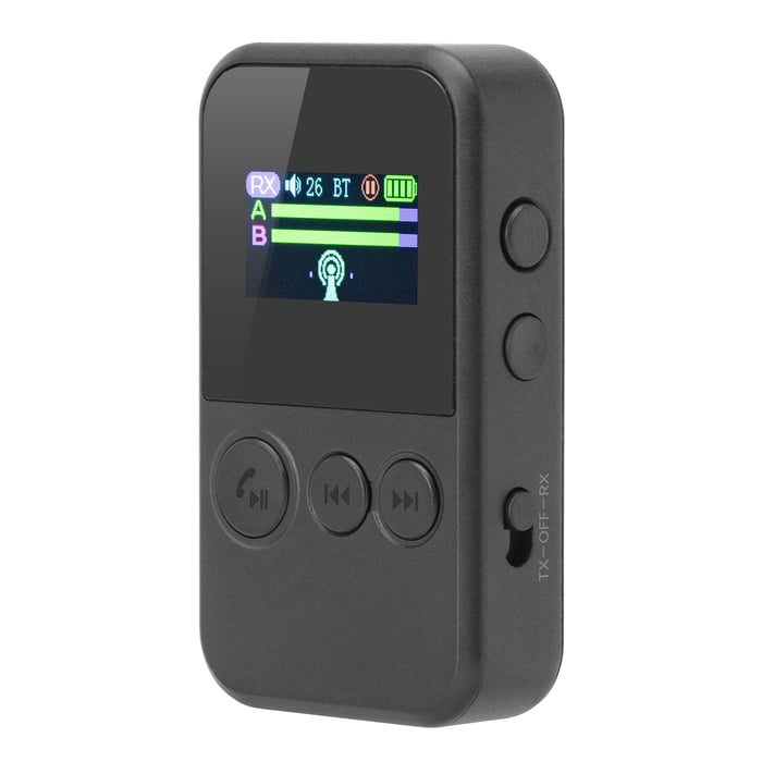 Linocell Bluetooth-sändare/mottagare med MP3-spelare | Mobilt - Bluetooth-adaptrar - Bluetooth-sändare | GameStuff