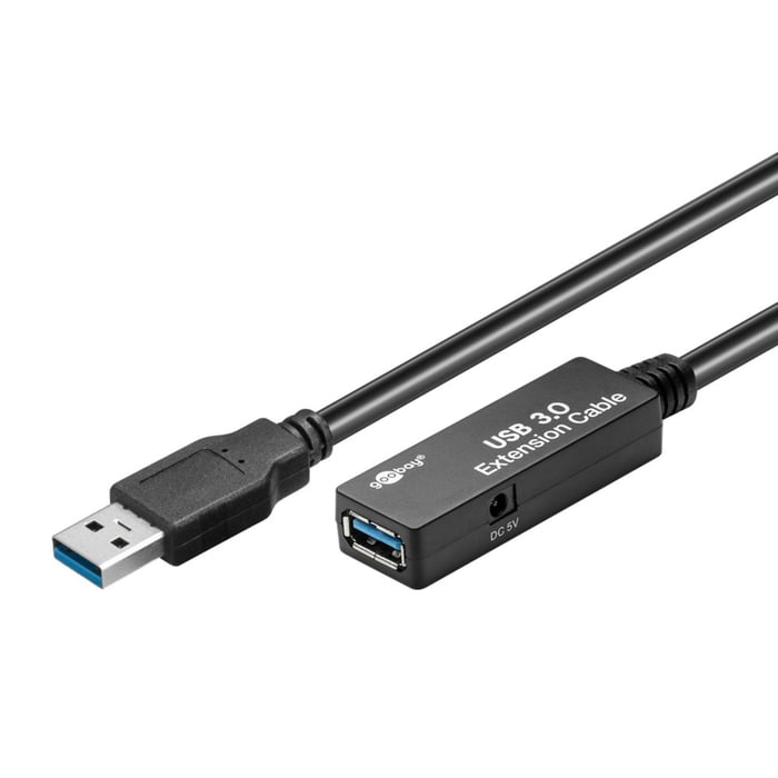 Aktiv USB 3.0 förlängningskabel 5 m
