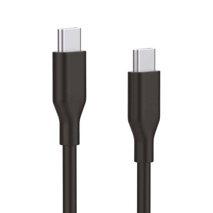 Linocell USB-C-kabel 2.0 Svart 0,5 m