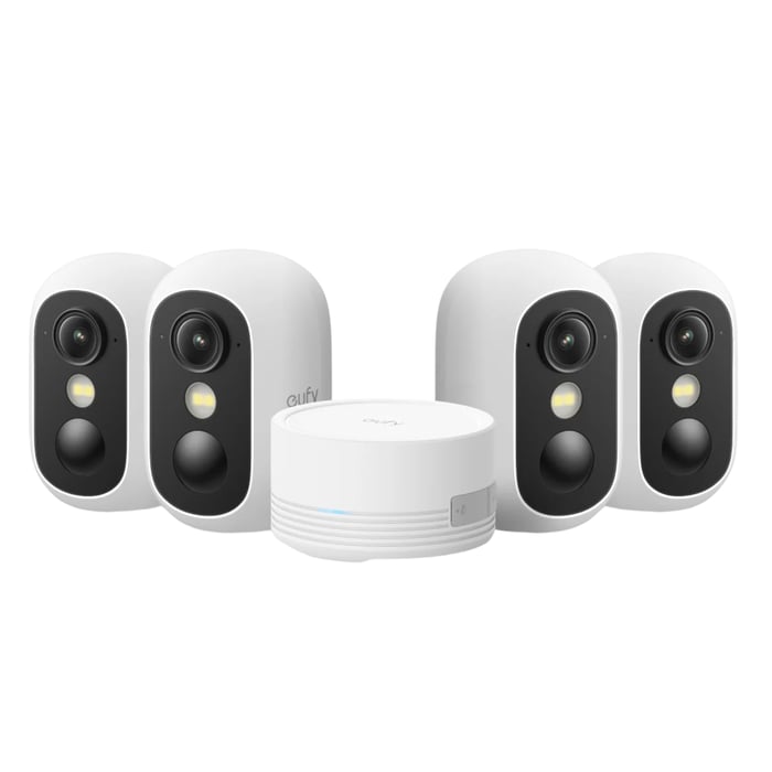 Eufy eufyCam C35 Overvåkingssystem 4-pack