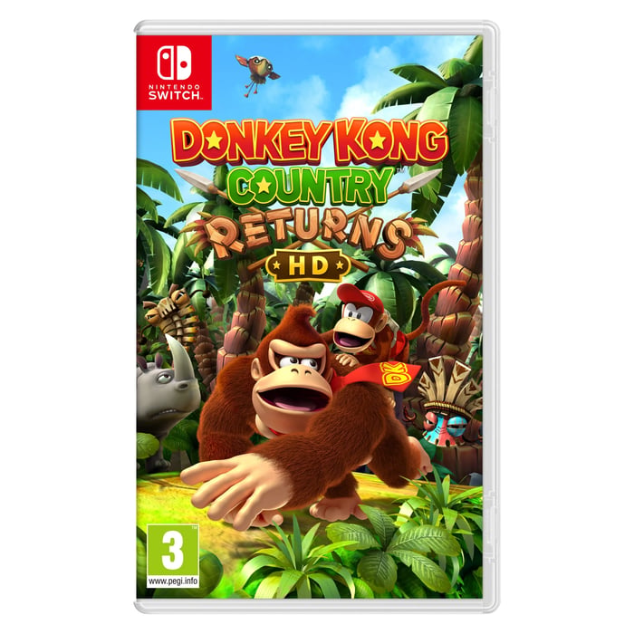 Nintendo Donkey Kong Country Returns HD till Nintendo Switch