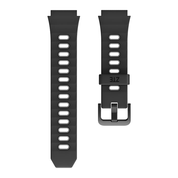 ZTE K2/K2 Pro klockarmband i silikon Svart
