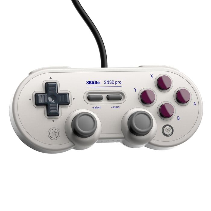 8Bitdo SN30 Pro Handkontroll med USB-anslutning G Edition | TV-spel & gaming - Nintendo Switch - Nintendo Switch handkontroller | GameStuff
