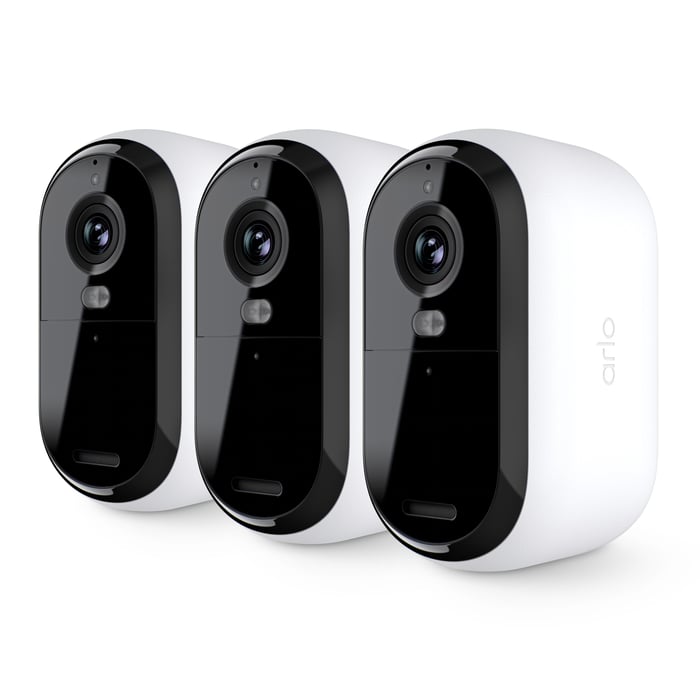 Arlo Essential 3 HD – Trådlös övervakningskamera utomhus 3-pack | Säkerhet & övervakning - Kameraövervakning - Övervakningskameror - Arlo-kameror | GameStuff