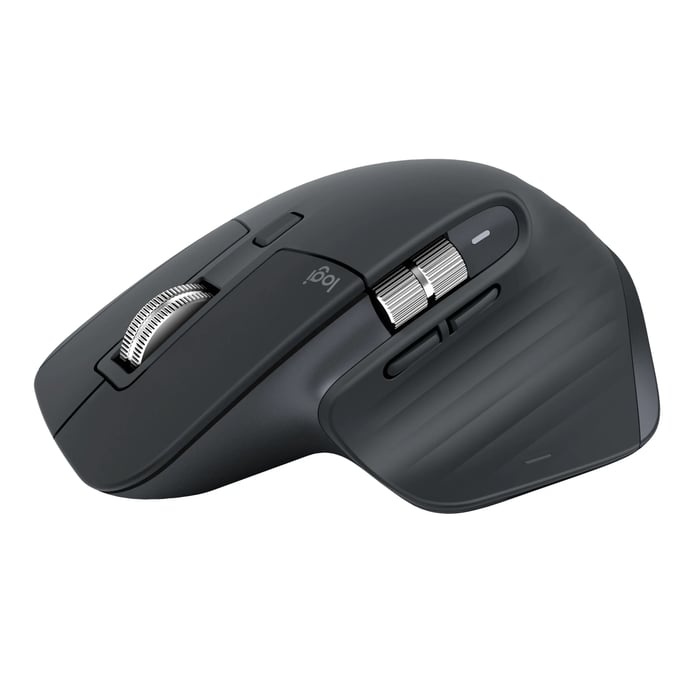 Logitech Mx Master 3s Trådlös datormus Grafit, Bluetooth-utgåva