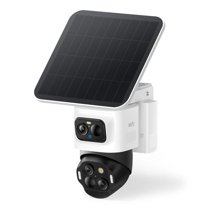 Eufy eufyCam S4 Solo 3-i-1 övervakningskamera med solpanel | Säkerhet & övervakning - Kameraövervakning - Övervakningskameror - Eufy-kameror | GameStuff