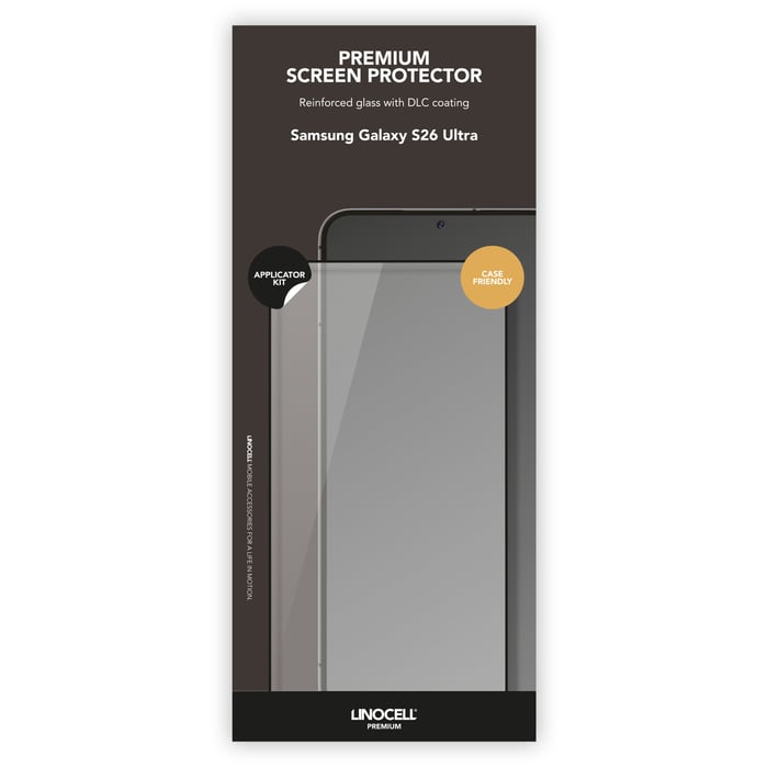 Linocell Premium Skärmskydd för Samsung Galaxy S26 Ultra | Mobilt - Skärmskydd - Skärmskydd till Samsung - Skärmskydd till Galaxy S26 Ultra | GameStuff