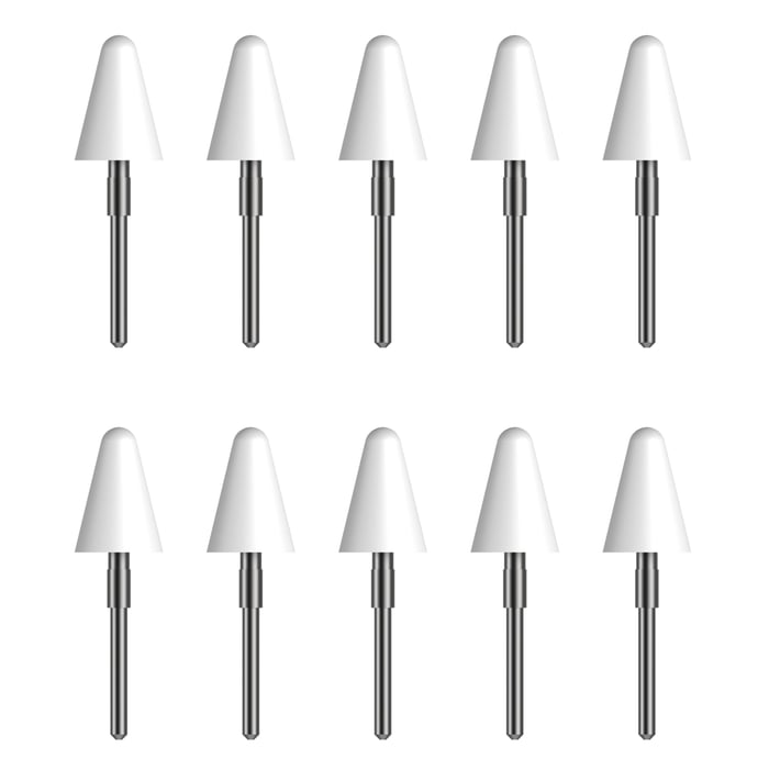 Kobo Stylus 2 Extra spetsar 10-pack Vit