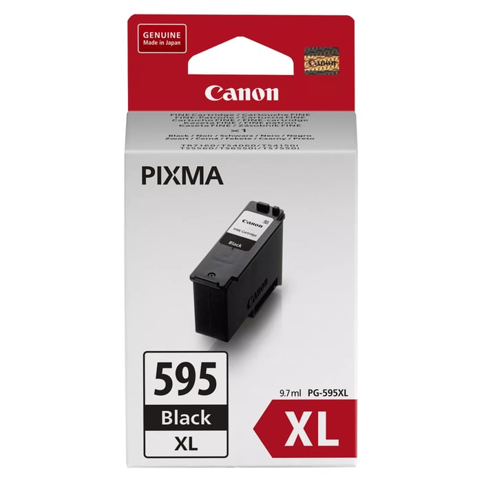 Canon PG-595XL svart blekkpatron med høy kapasitet