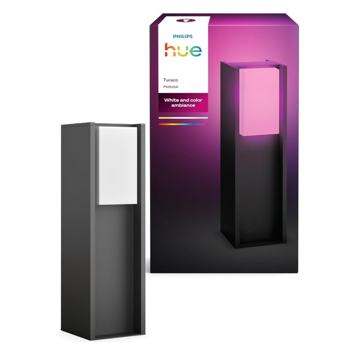 Philips Hue Turaco pollare för utomhusbruk | Belysning & lampor - Utomhusbelysning | GameStuff