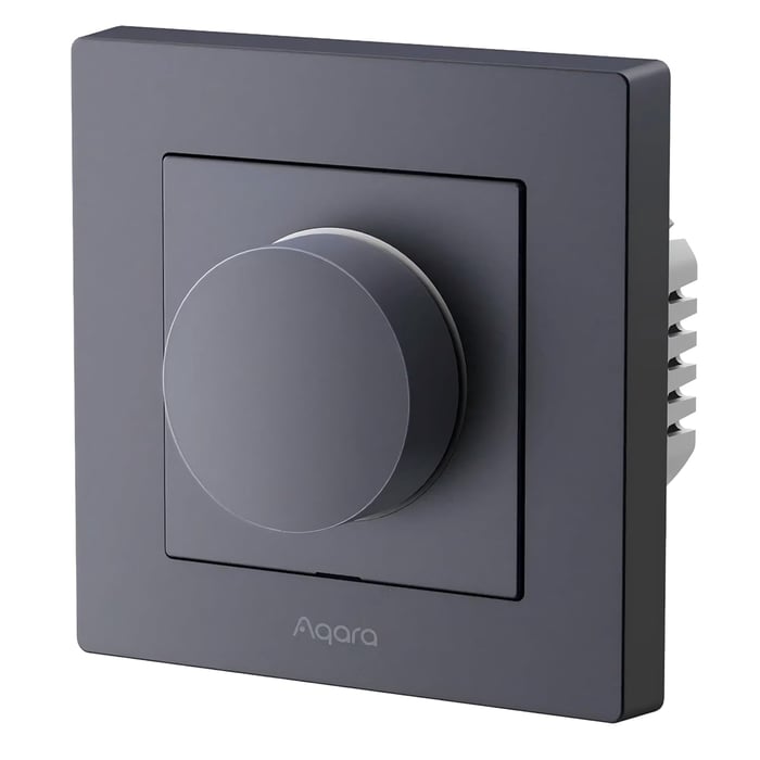 Aqara Dimmer Switch H2 EU – smart dimmer med dreieknapp Grå