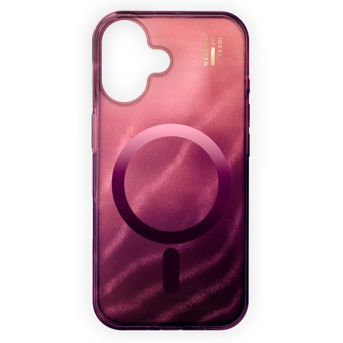 IDEAL OF SWEDEN Clear MagSafe Case – mobilskal till iPhone 16 Cherry Lacquer