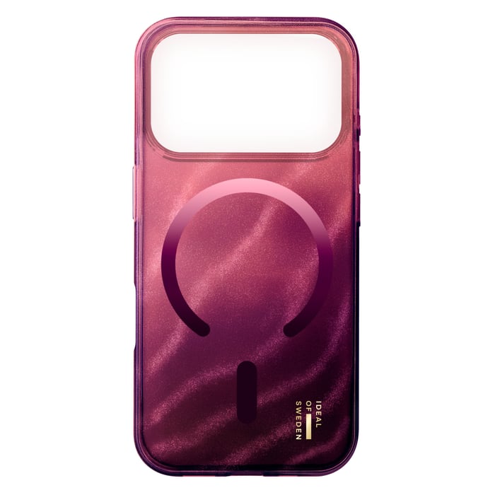 IDEAL OF SWEDEN Clear MagSafe Case – mobilskal till iPhone 17 Pro Max Cherry Lacquer