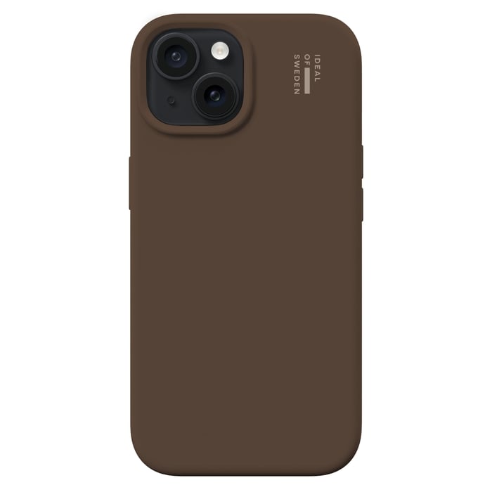 IDEAL OF SWEDEN Silicone MagSafe Case – mobilskal till iPhone 13, 14, 15, 16e och 17e Mocha Mousse