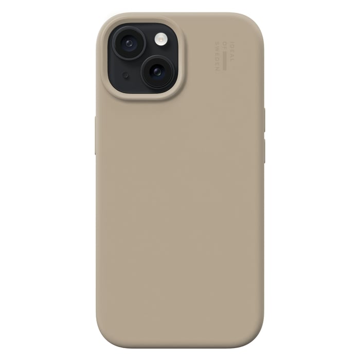 IDEAL OF SWEDEN Silicone MagSafe Case – mobilskal till iPhone 13, 14, 15, 16e och 17e Perfect Beige
