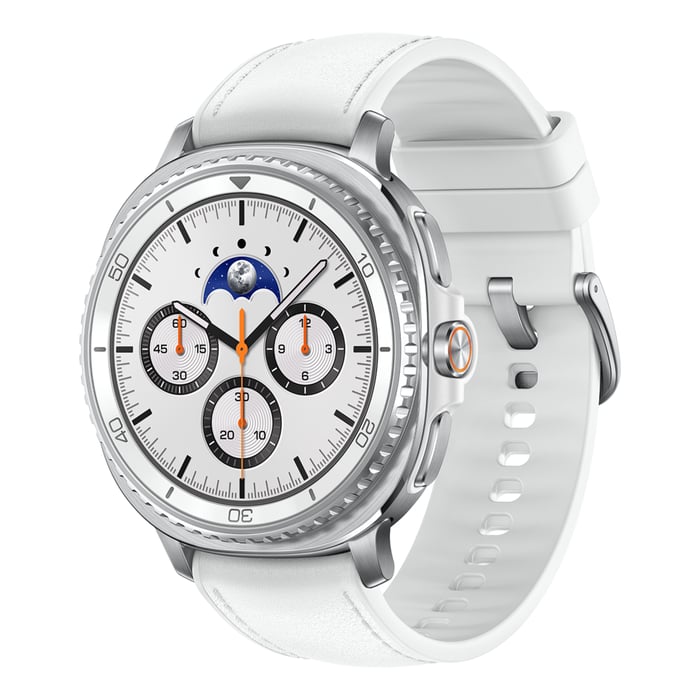 Samsung Galaxy Watch8 Classic 46 mm eSIM White | Mobilt - Smartklockor och -ringar | GameStuff