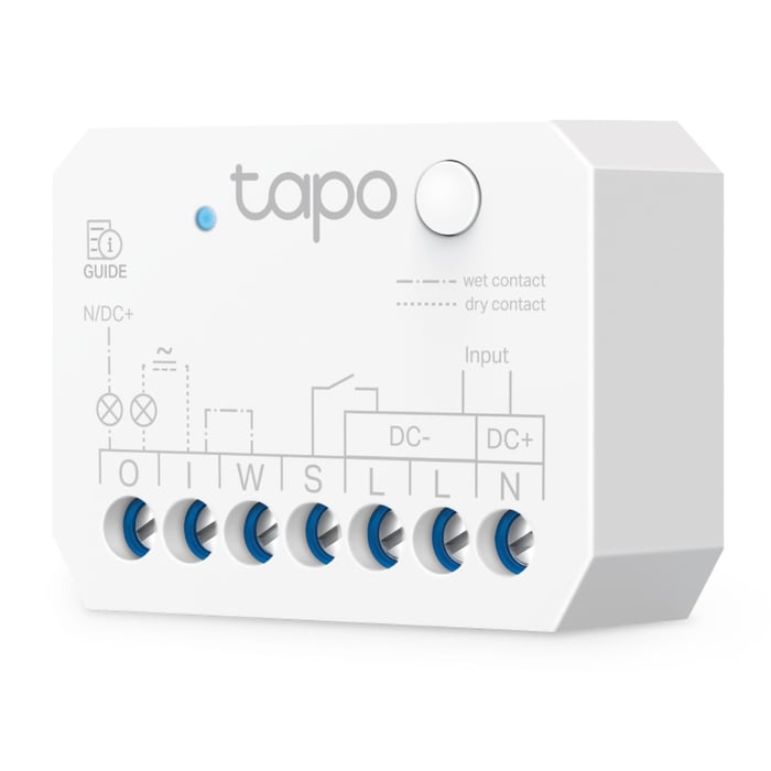 TP-link Tapo S110E Smart Switch-modul | Smarta hem - Fjärrströmbrytare - Fjärrströmbrytare för inbyggnad | GameStuff