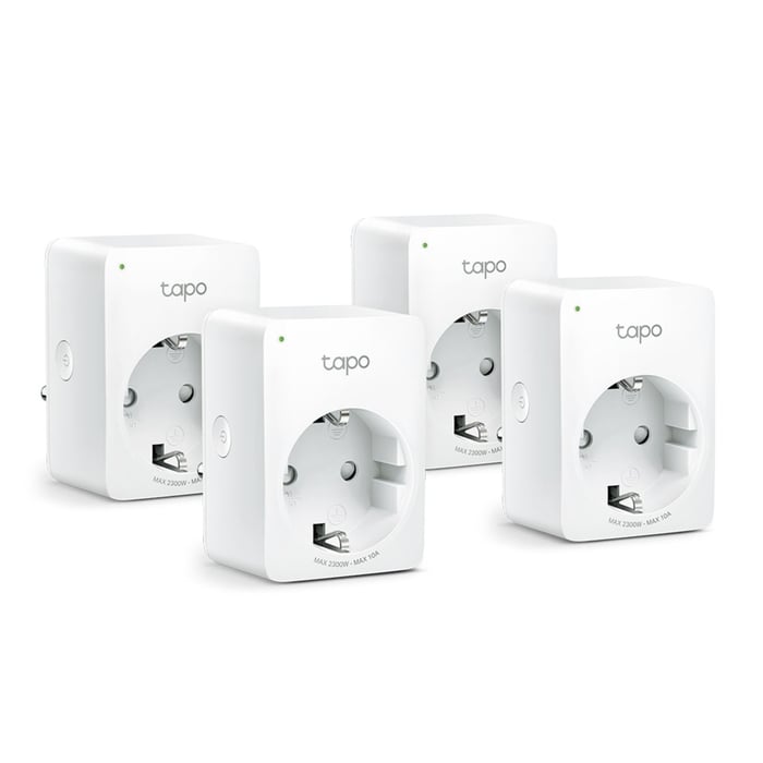 TP-Link Tapo Mini Smart Wifi Fjärrströmbrytare 4-pack