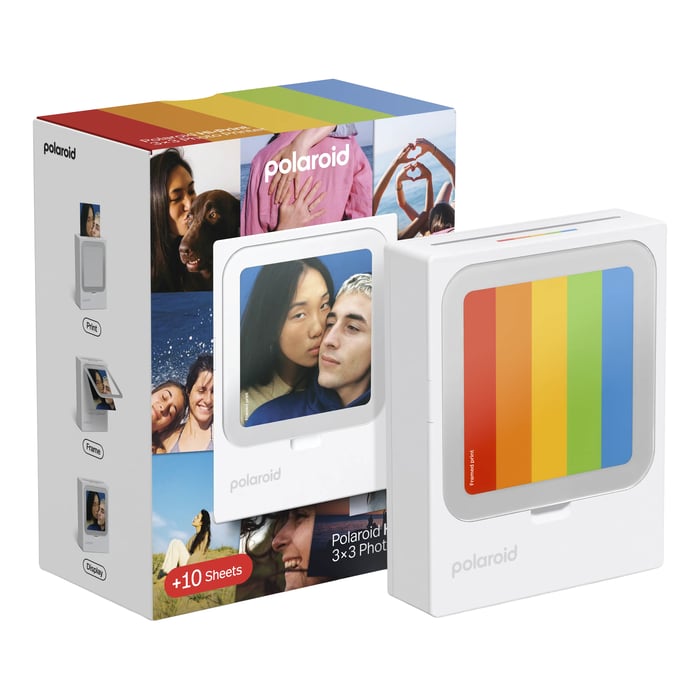 Polaroid Hi-Print 3×3 Photo Printer – portabel fotoskrivare + 10 ark