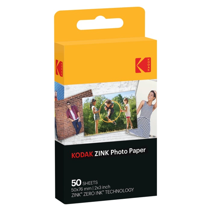 Kodak Zink fotopapper 2 x 3"" 20-pack | Kontor - Skrivare & tillbehör - Papper - Fotopapper | GameStuff