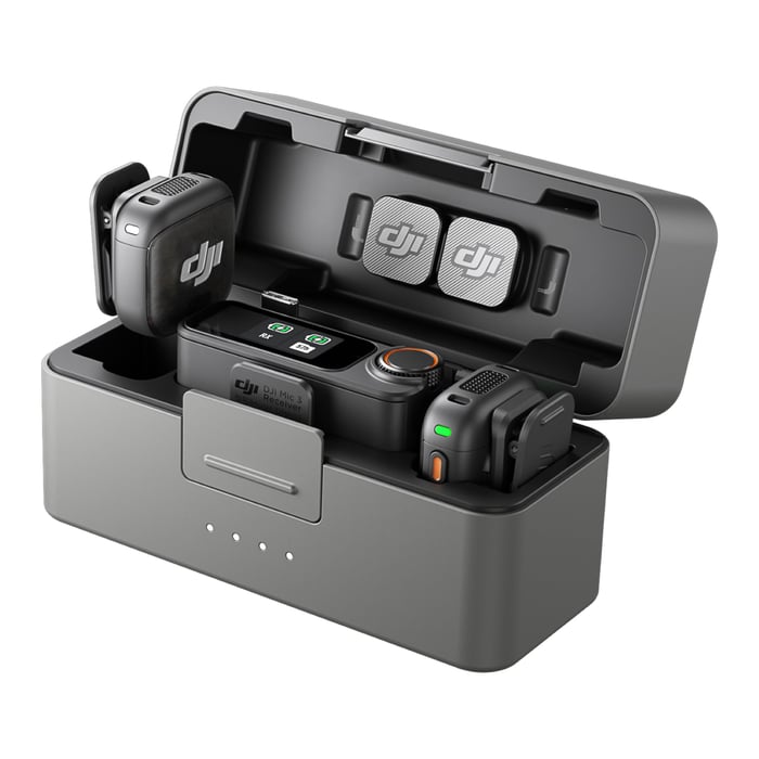 DJI Mic 3 trådløst mikrofonsett