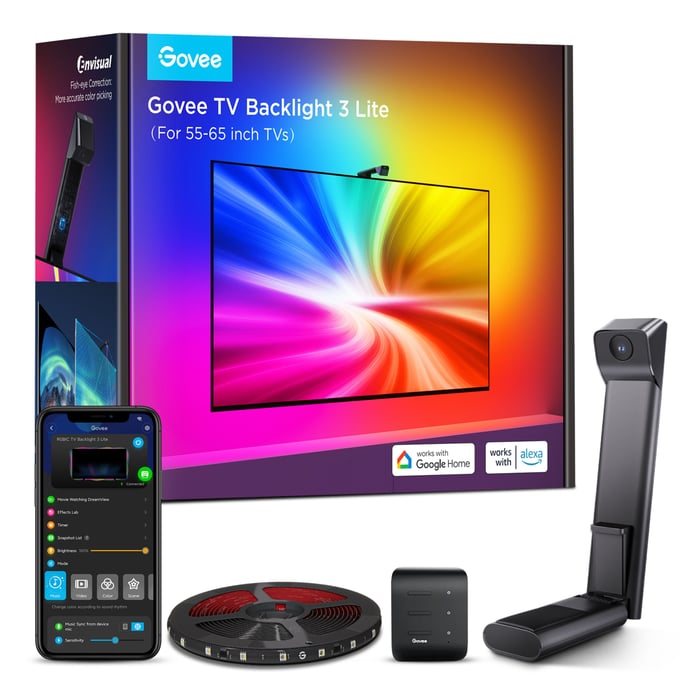 Govee TV Backlight 3 Lite 55–65 tommer