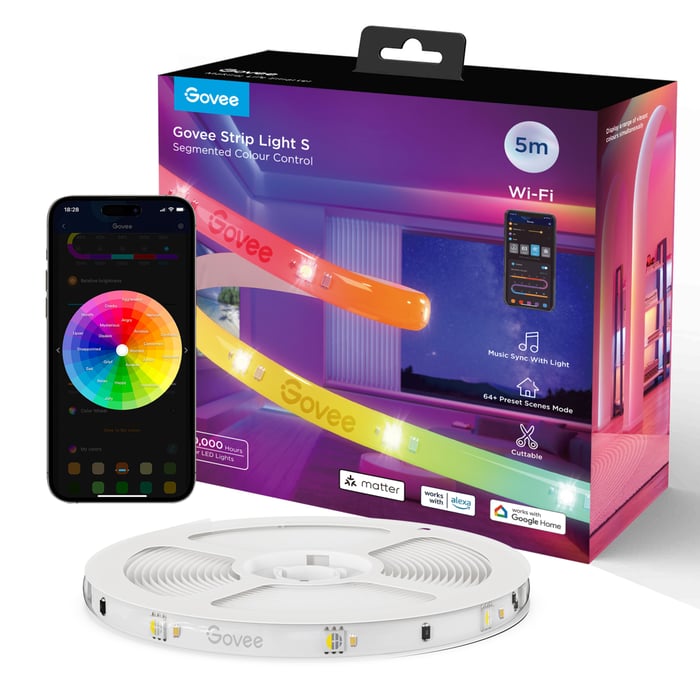 Govee RGBIC LED Lightstrip 5 m | Belysning & lampor - LED-lister - RGB LED-lister | GameStuff