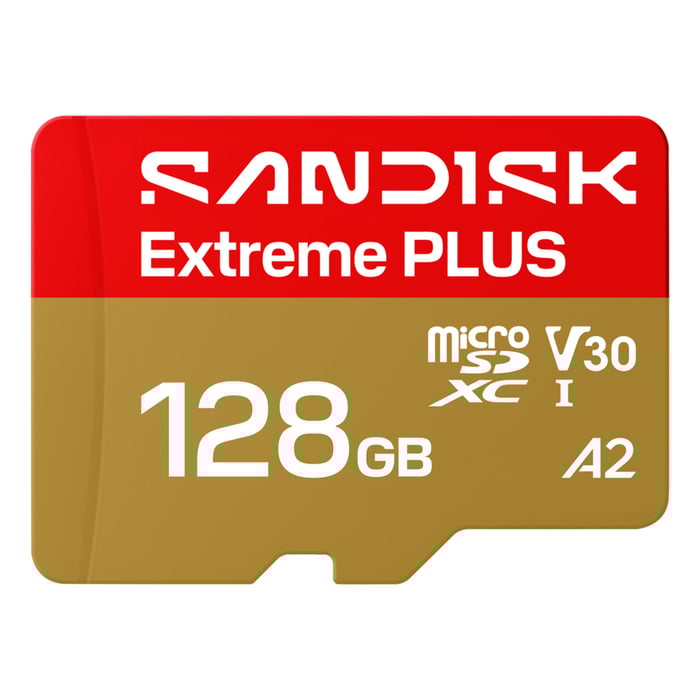 Sandisk Extreme PLUS microSDXC 128 GB – 250/120 MB/s