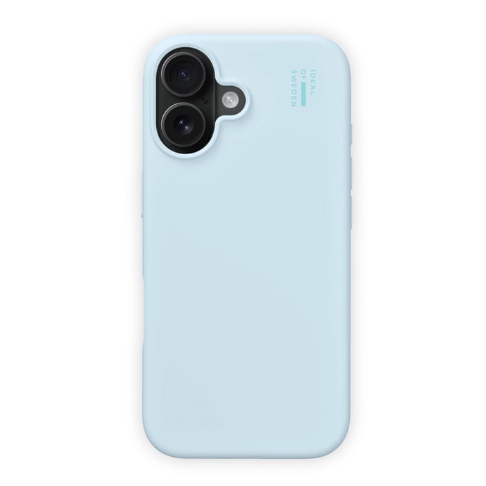 IDEAL OF SWEDEN Silicone MagSafe Case – mobilskal till iPhone 16 Light Blue | Mobilt - iPhone-tillbehör - iPhone-skal - iPhone 16-skal | GameStuff