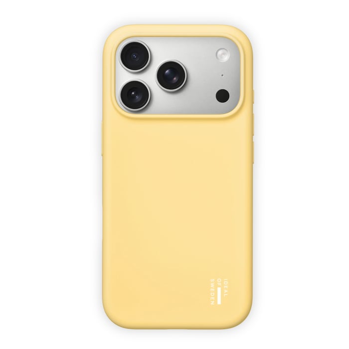 IDEAL OF SWEDEN Silicone MagSafe Case – mobilskal till iPhone 17 Pro Max Soft Lemon | Mobilt - iPhone-tillbehör - iPhone-skal - iPhone 17 Pro Max-skal | GameStuff